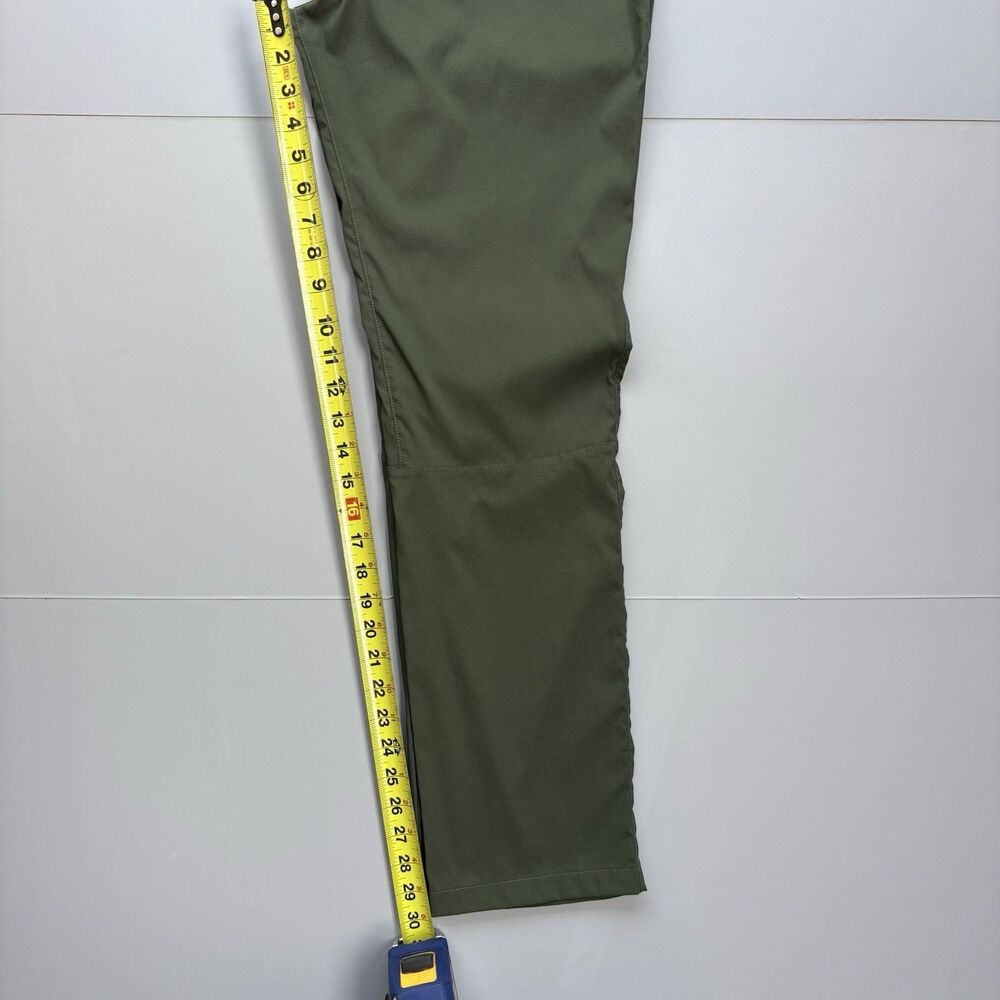 Outdoor Research Olive Green Straight-Leg Women's Pants with Black Waistband - Picture 8 of 12